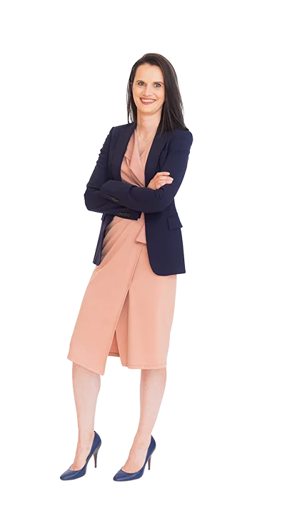 Mag. Birgit Schrenk im Business Outfit